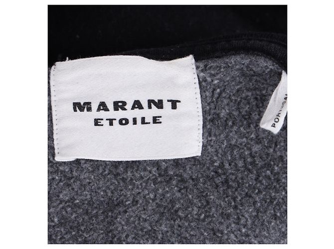 Sudadera Mansel Isabel Marant Étoile en algodón negro - vista 4