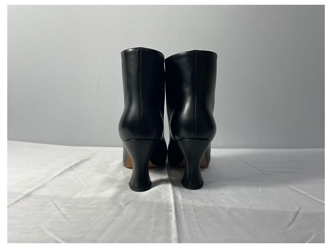 Botas de Tobillo Cloud de Bottega Veneta en Cuero de Ternera Negro - vista 7