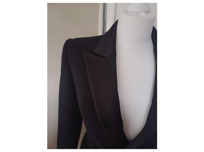 Balmain Blazer Schwarz Wolle - Ansicht 5