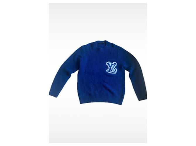 Louis Vuitton Wollpullover Dunkelblau L - Ansicht 2