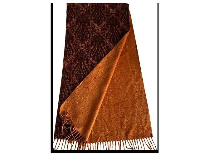 sciarpa 100% cashmere made in Italy, Loro Piana Cammello - vista 2