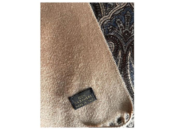 sciarpa 100% cashmere made in Italy, Loro Piana Cammello - vista 5