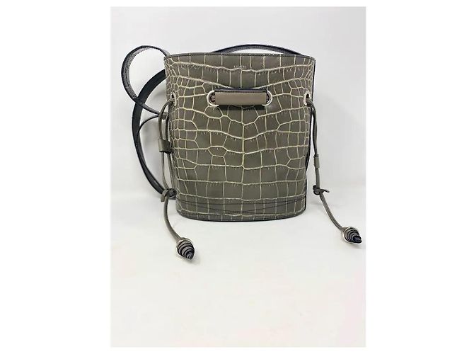borsa a tracolla modello Le Huit Lancel  stampa coccodrillo - vue 6