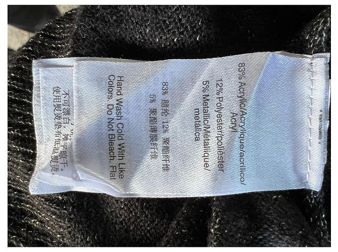 Dkny Strickmini Kleid Schwarz - Ansicht 5