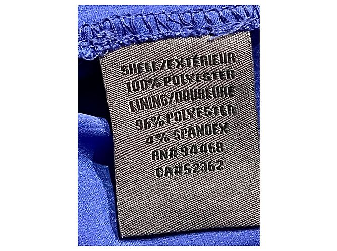 Vera Wang Abito da sera greco blu cielo - vista 5