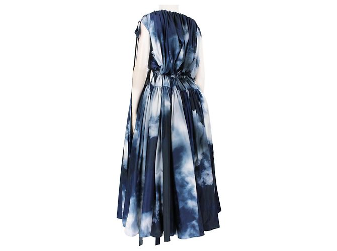 Vestido Sky de Alexander McQueen Blanco Azul Azul oscuro - vista 4
