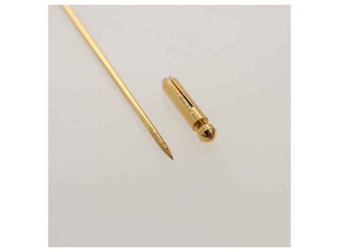 Spilla in metallo dorato Gianni Versace Auth ac3343 - vista 8
