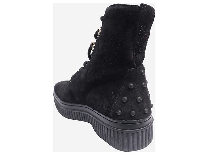 Tod's Bottines noires à lacets - taille EU 36 - vue 5