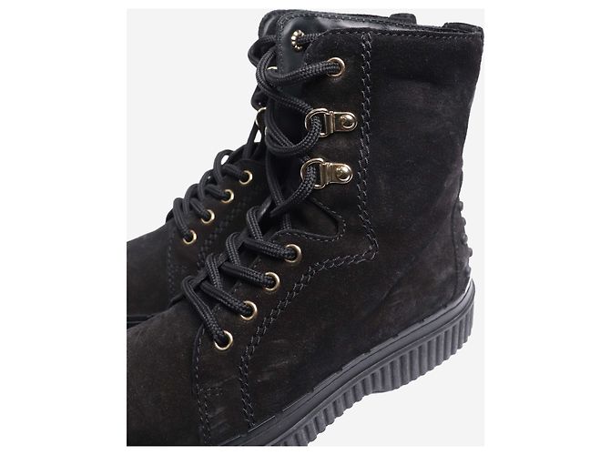 Tod's Bottines noires à lacets - taille EU 36 - vue 6