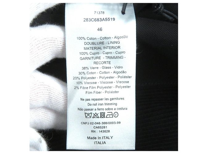Dior Cactus Jack Mock Neck Anorak Sweatshirt Schwarz - Ansicht 6