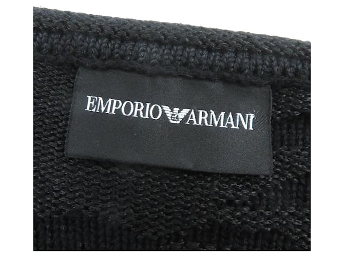 Emporio Armani Strickpullover schwarz Größe M - Ansicht 5
