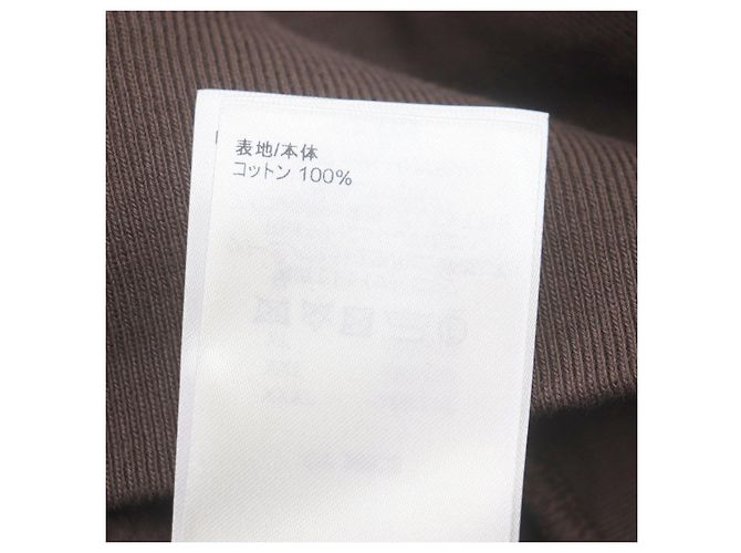 Sudadera marrón con parche gráfico de abeja Louis Vuitton S Castaño - vista 6