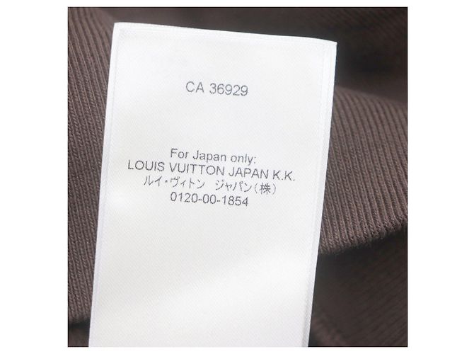 Sudadera marrón con parche gráfico de abeja Louis Vuitton S Castaño - vista 7