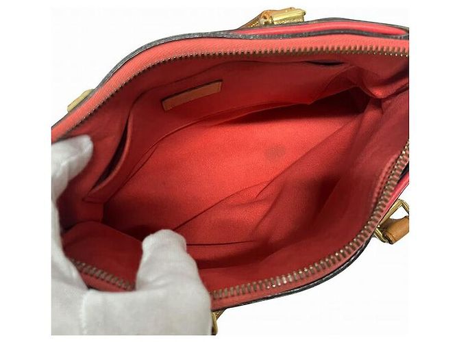 Bolsa 2 em 1 Louis Vuitton Monogram Pallas BB M41734 Vermelho - vista 6