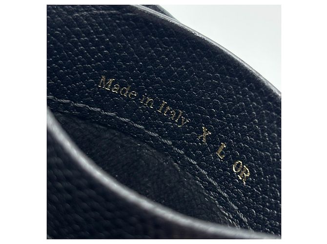 Valextra Leder Geldclip-Wallet schwarz - Ansicht 2