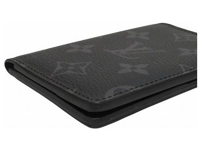 Organizer da Tasca per Carte Louis Vuitton M61696 Nero - vista 2