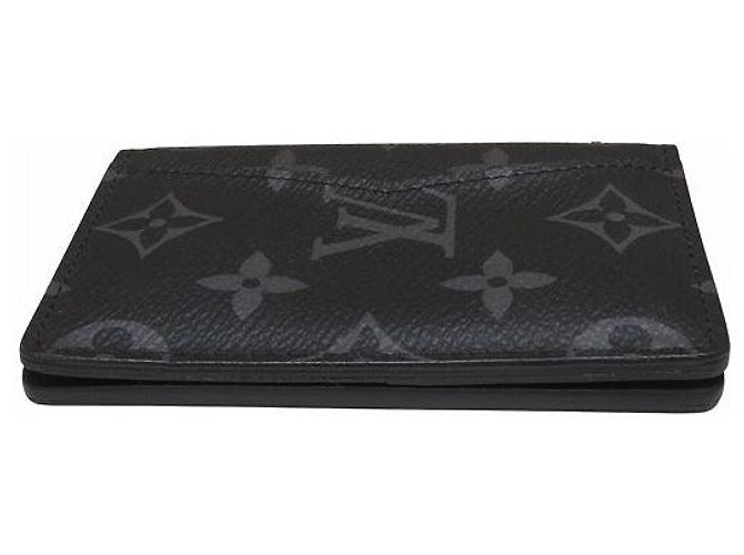 Organizer da Tasca per Carte Louis Vuitton M61696 Nero - vista 9