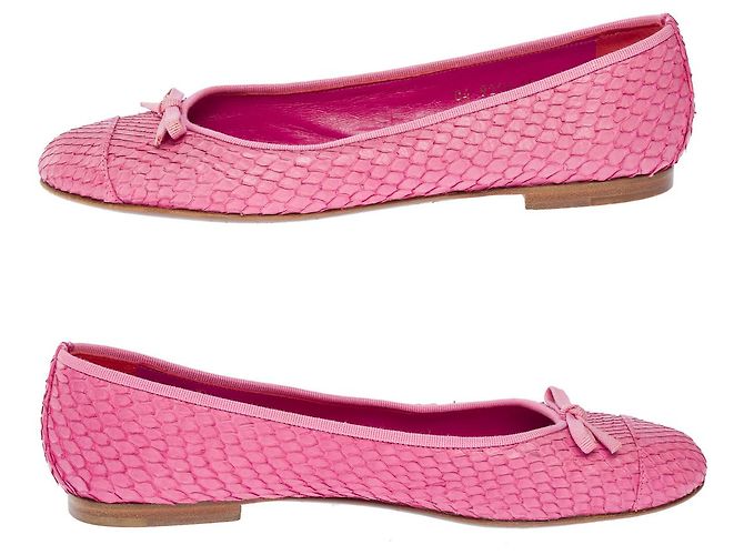 Autre Marque NON SIGNED Shoe / UNSIGNED in Python Pink - 102240 - view 2