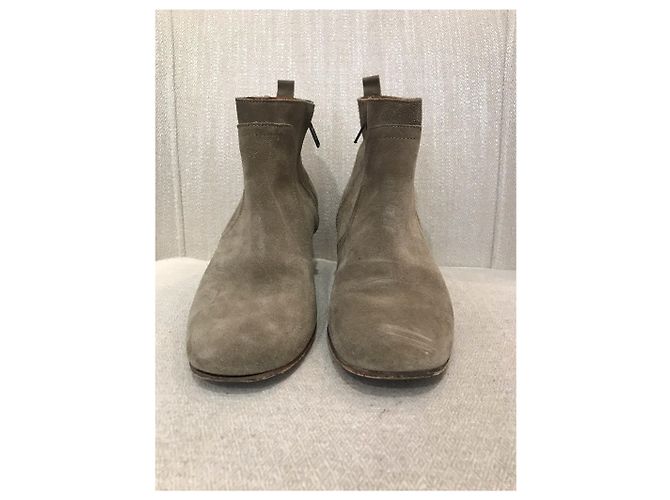 ISABEL MARANT Botines T.EU 38 Ante Beige - vista 4