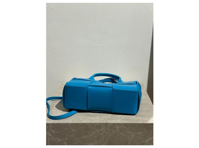 BOTTEGA VENETA Borse T. Pelle Blu - vista 3