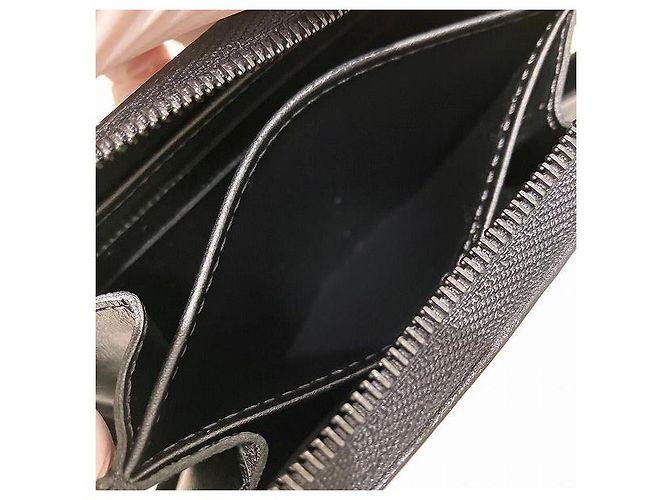 Portafoglio Zippy Vernis Louis Vuitton M90077 Nero - vista 5