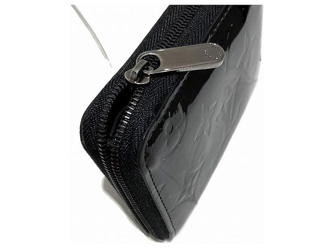 Portafoglio Zippy Vernis Louis Vuitton M90077 Nero - vista 7