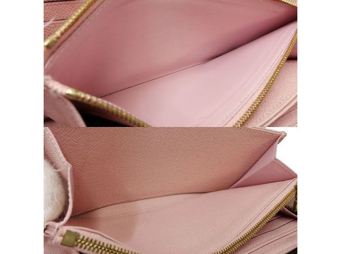 Louis Vuitton Damier Langbörse Pink Damier ebene - Ansicht 3