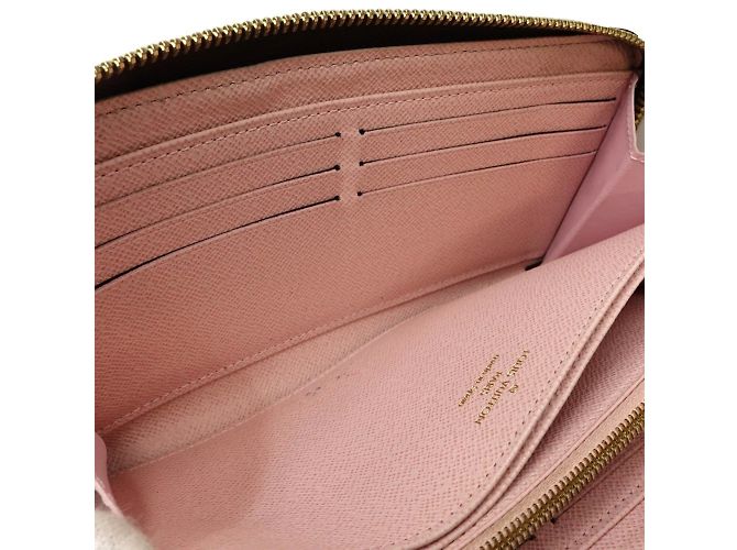 Louis Vuitton Damier Langbörse Pink Damier ebene - Ansicht 4