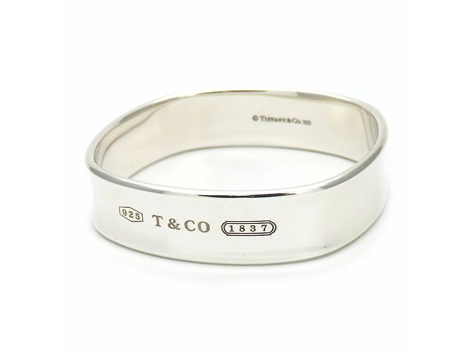 Tiffany & Co Bracciale charm quadrato in argento 925 Tiffany 1837 - vista 11