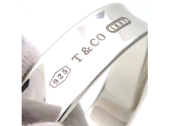 Tiffany & Co Bracciale charm quadrato in argento 925 Tiffany 1837 - vista 7