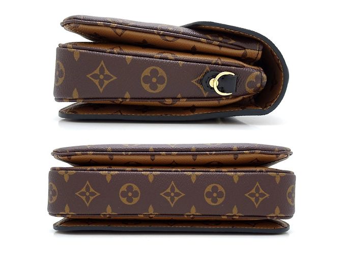 Louis Vuitton Pochette Metis MM Castaño Monograma - vista 2