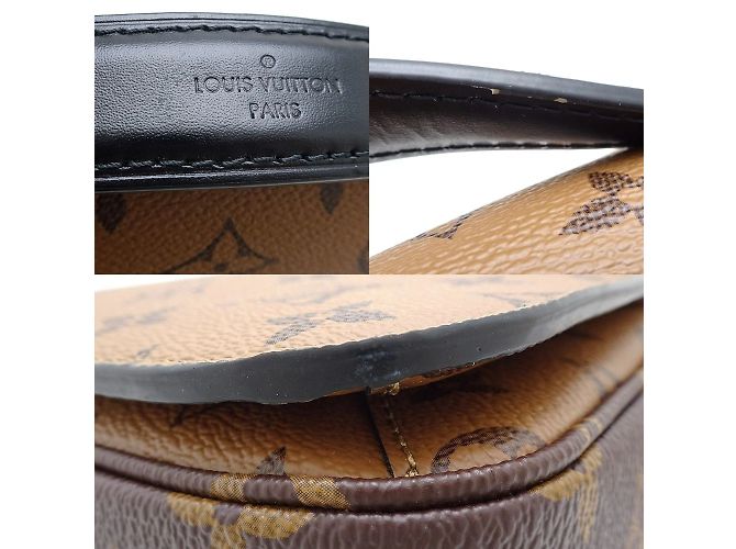 Louis Vuitton Pochette Metis MM Castaño Monograma - vista 4