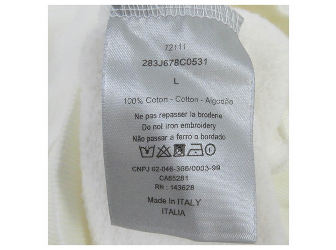 DIOR Cactus Jack Travis Scott Parker de algodón L Blanco - vista 6
