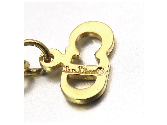 Collana con Logo CD Christian Dior D'oro - vista 6