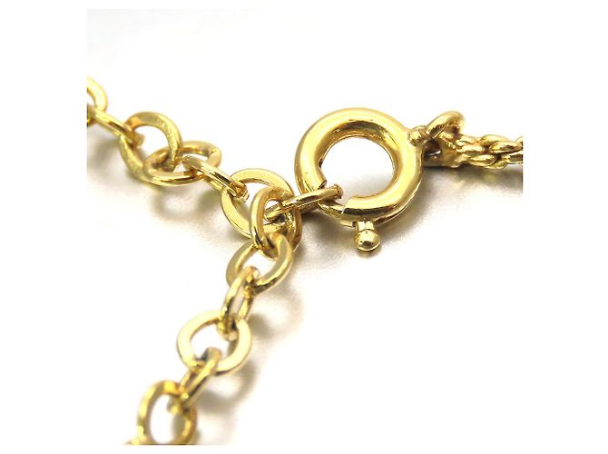 Collana con Logo CD Christian Dior D'oro - vista 7