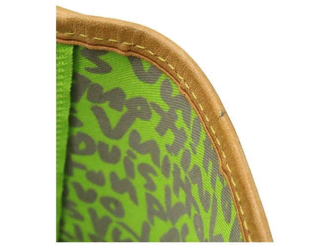 Sac tote Monogram Neverfull GM Louis Vuitton M93703 Vert - vue 7