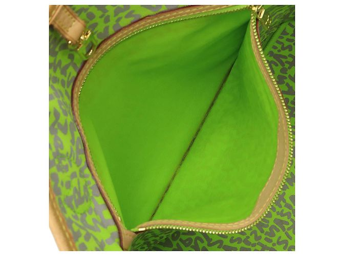 Sac tote Monogram Neverfull GM Louis Vuitton M93703 Vert - vue 8