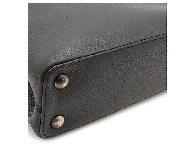 Louis Vuitton Capucines BB Handtasche Schwarz N92040 - Ansicht 3