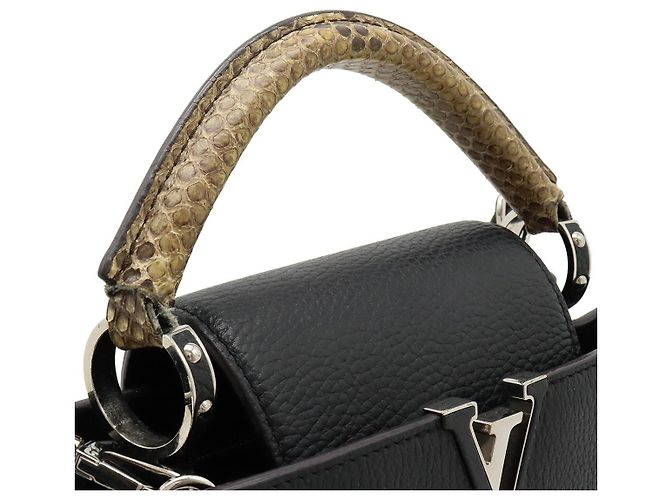 Louis Vuitton Capucines BB Handtasche Schwarz N92040 - Ansicht 6