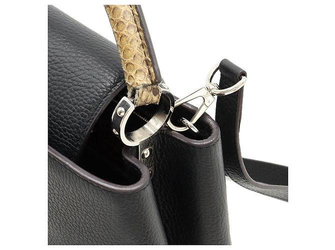 Louis Vuitton Capucines BB Handtasche Schwarz N92040 - Ansicht 7