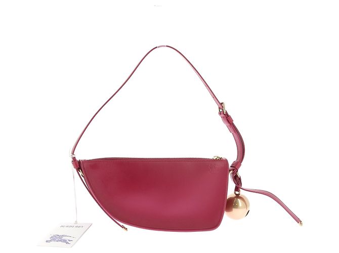 Borse Burberry T. Pelle Rosso - vista 2