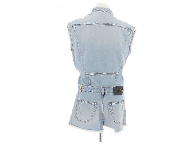Shorts Alexandre Vauthier T.US 26 de algodón Azul - vista 2