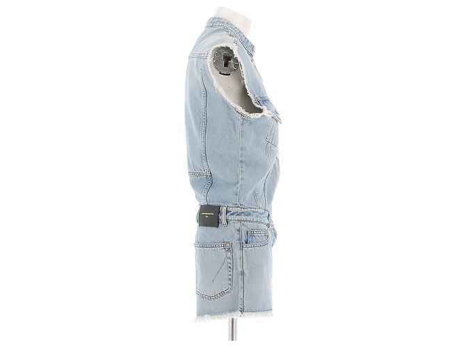 Shorts Alexandre Vauthier T.US 26 de algodón Azul - vista 3