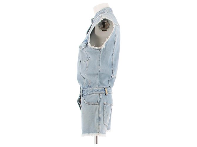 Shorts Alexandre Vauthier T.US 26 de algodón Azul - vista 4