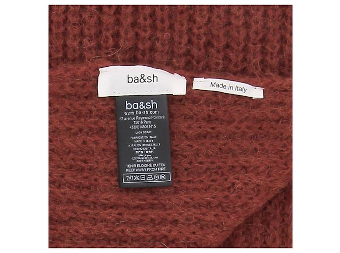 Cachecóis Ba&sh T. Lã Bordeaux - vista 4