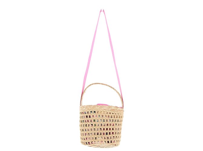 Il Gufo handbags T.  Wicker Beige - view 2