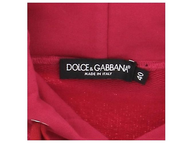 Strickwaren Dolce & Gabbana T.IT 40 Baumwolle Rot - Ansicht 2
