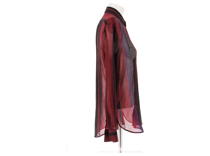 SAINT LAURENT Tops T.FR 38 Lana Roja - vista 3