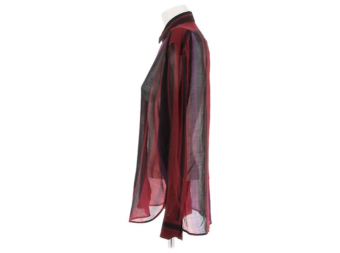 SAINT LAURENT Tops T.FR 38 Lana Roja - vista 4