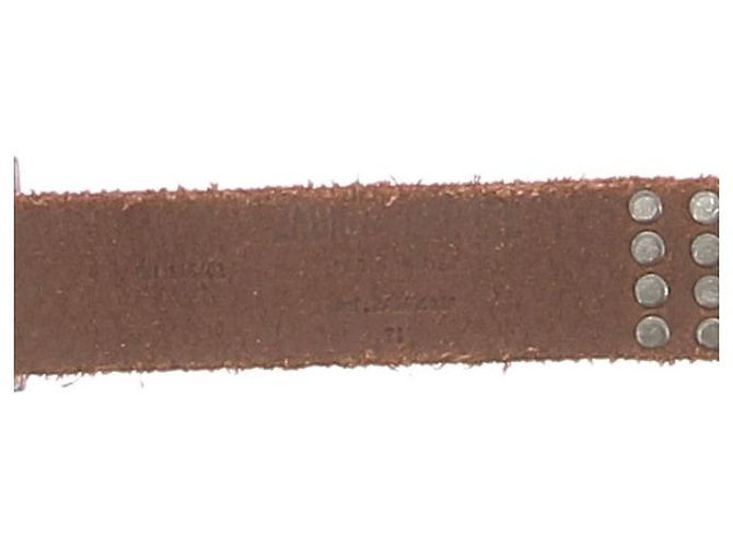 Zadig & Voltaire Gürtel T.cm 95 Leder Braun - Ansicht 5